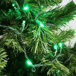 Sunnydaze Decor 22 ft. Green LED Angle String Lights, 70-Count Multi-Seasonal Novelty Bulbs thumbnail 4