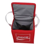 Unbranded Coca-Cola 4 Qt. Soft Sided Insulated Cooler Lunch Bag - Red thumbnail 2