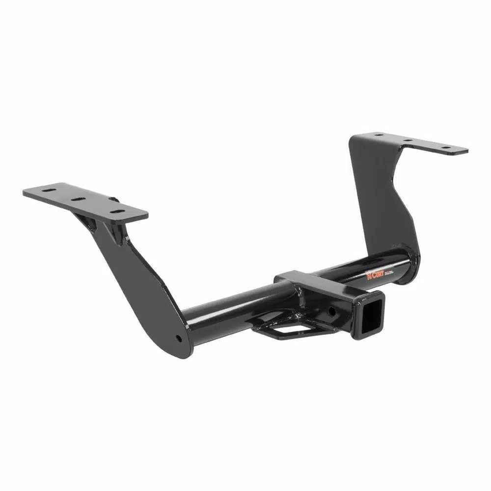 CURT Class 3 Trailer Hitch for Subaru Forester, 2-in Receiver, Round Tube, Gloss Black