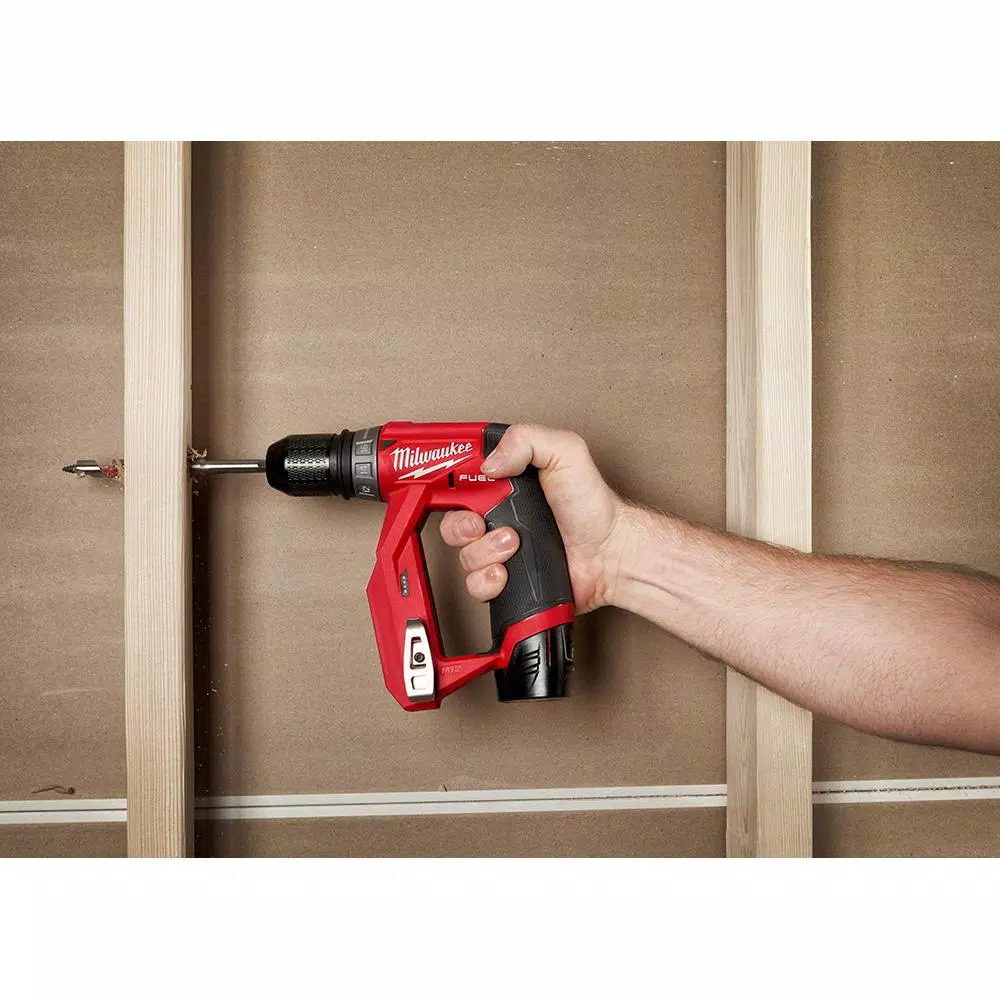 Milwaukee M12 FUEL 12V Brushless 4-in-1 Installation Drill Driver and Oscillating Multi-Tool Set (Tool-Only)
