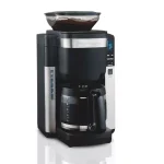 Hamilton Beach 12-Cup Auto Grounds Dispensing Drip Coffee Maker, Black thumbnail 1