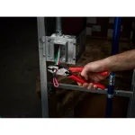 Milwaukee 3-Piece Electrician's Pliers Set with 11" Compact Pouch thumbnail 7