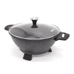 Starfrit The Rock Electric Multi-Pot Wok with Nonstick Cast-Aluminum Body and Bakelite Handles thumbnail 6