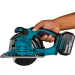 Makita 18V LXT Cordless 5-3/8 in. Metal Cutting Saw Kit with 2 5.0 Ah Batteries and Rapid Optimum Charger thumbnail 13