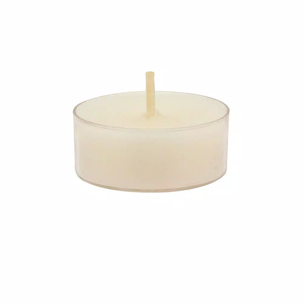 Stonebriar Collection Stonebriar Citronella Scented White Tea Light Candles, 4-Hour Burn Time, 50-Pack