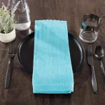 Lavish Home 8-Piece Multi-Color Kitchen Icon Pattern Weave Cotton Kitchen Towel Set thumbnail 4