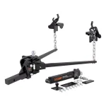 CURT Short Trunnion Bar Weight Distribution Hitch Kit, 10,000-15,000 lbs. GTW, 28-3/8 in. Bars thumbnail 1