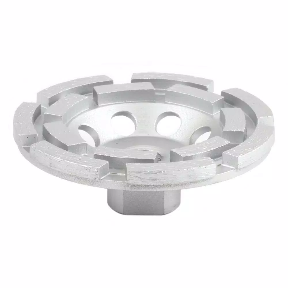 Forney 4 in. Diamond Cup Wheel for Concrete, Masonry, and Stone