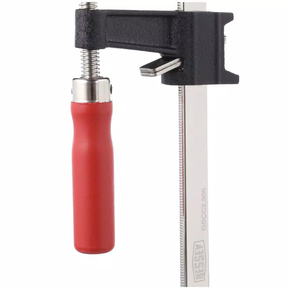 Bessey Clutch Clamp Set, 4-Piece Bar Clamp Pack (2x 6 in. and 2x 12 in.)