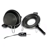 Total Chef Csech 3 Qt. Black Electric Pressure Cooker with Non-Stick Pot and Variable Temperature Control thumbnail 5