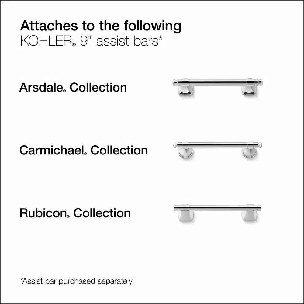 KOHLER Toilet Tissue Holder Accessory in Vibrant Brushed Nickel