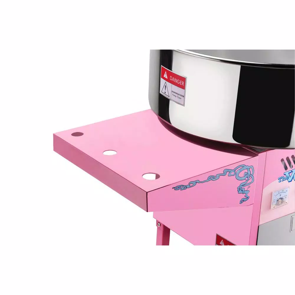 Great Northern Vortex Commercial Pink Cotton Candy Machine with Mobile Cart by Great Northern Popcorn