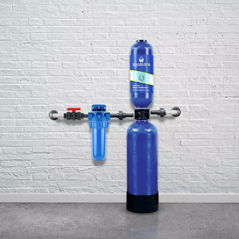 Aquasana Whole House Salt-Free Water Conditioner with Pre-Filter and Installation Kit