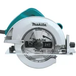 Makita 7-1/4 in. 15 Amp Corded Circular Saw with 24T Carbide Blade and LED Lights thumbnail 4