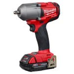 Milwaukee M18 FUEL 3/8 in. Mid-Torque Brushless Cordless Impact Wrench Kit with (2) 2.0 Ah Batteries thumbnail 7