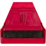 WISP miniWISP 6 in. Red Whisk Broom and 7 in. Dustpan Set with Electrostatic Bristle Seal Technology thumbnail 2