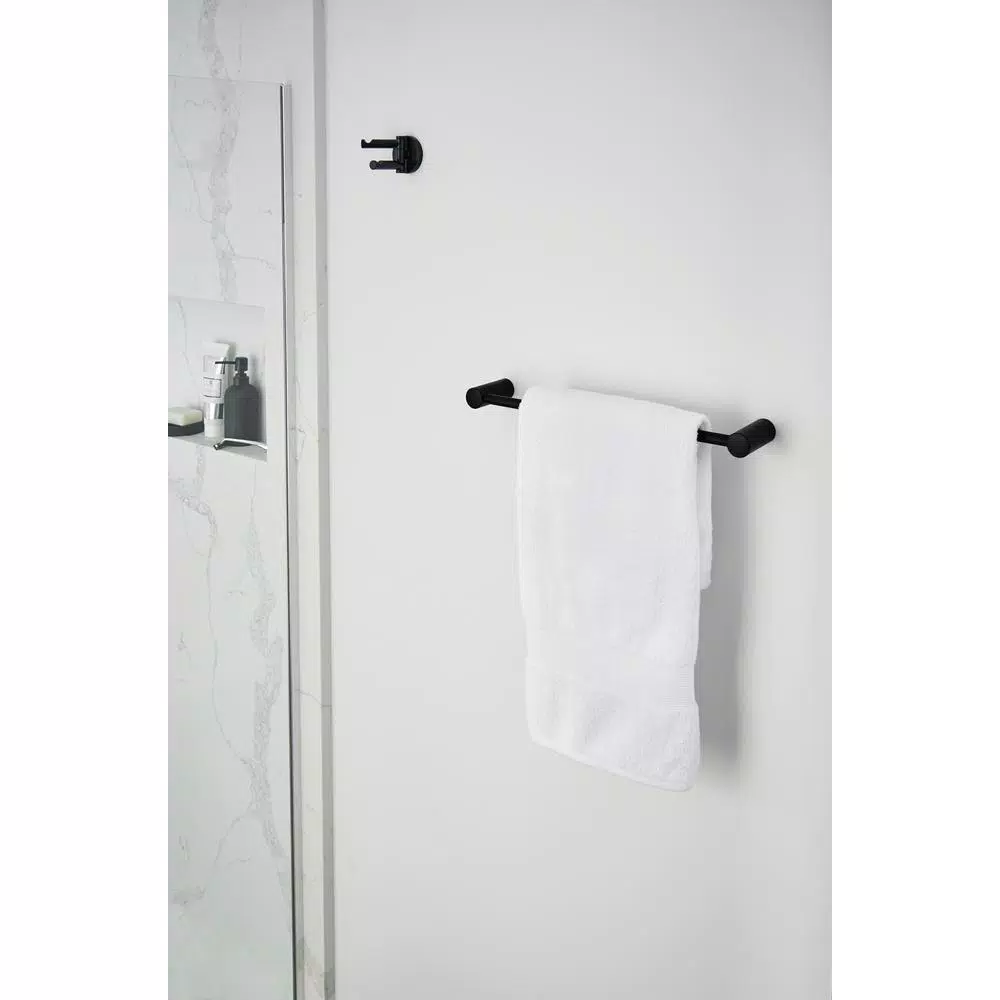 Moen Align 18 in. Single Towel Bar, Matte Black