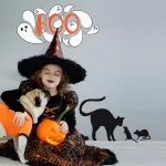 WallPops Black Cat and Mouse Halloween Wall Decal Kit, 24 in. x 17.5 in. thumbnail 4