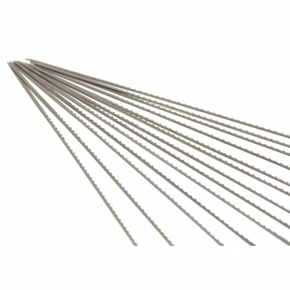WEN #3R Reverse-Tooth Pinless Scroll Saw Blades, 12-Pack, 5 in.