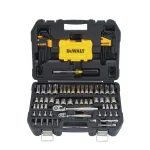 DEWALT 108-Piece 1/4 in. and 3/8 in. Drive Polished Chrome Mechanics Tool Set thumbnail 7