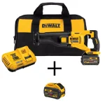 DEWALT DCS388T1 FLEXVOLT 60V MAX Cordless Brushless Reciprocating Saw Kit with (2) Batteries and Charger thumbnail 1