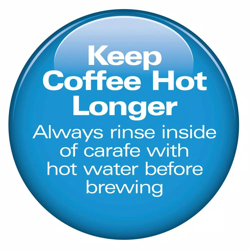 Hamilton Beach 8-Cup Programmable Coffee Maker with Thermal Stainless Steel Carafe, Black
