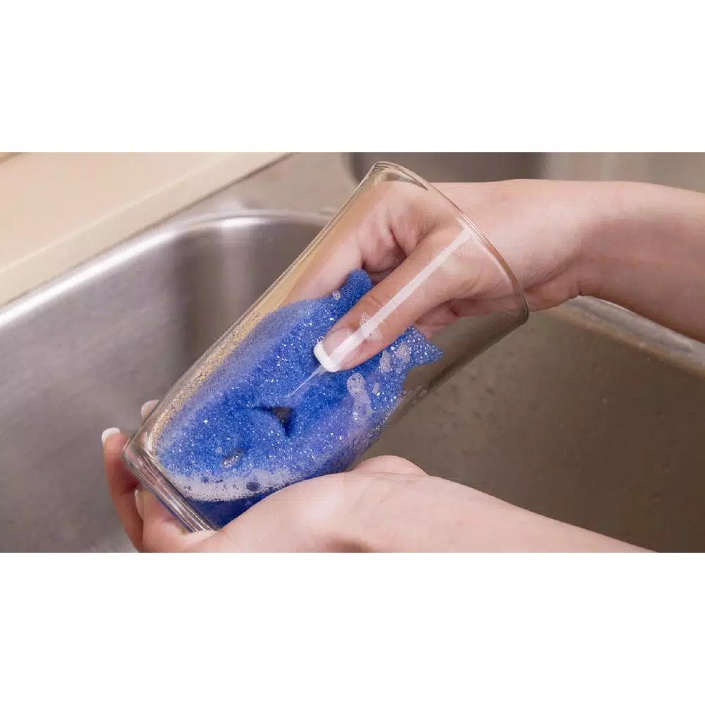 DishFish Scrubber 6-Pack - Non-Scratch Flexible Foam Dish Sponges