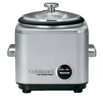 Cuisinart CRC-400 4-Cup Stainless Steel Rice Cooker with Non-Stick Interior thumbnail 1