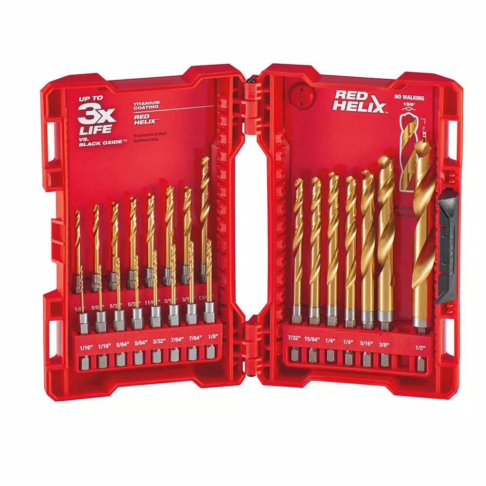 Milwaukee SHOCKWAVE Impact Duty Titanium Drill Bit & Driver Bit Set, 73-Piece