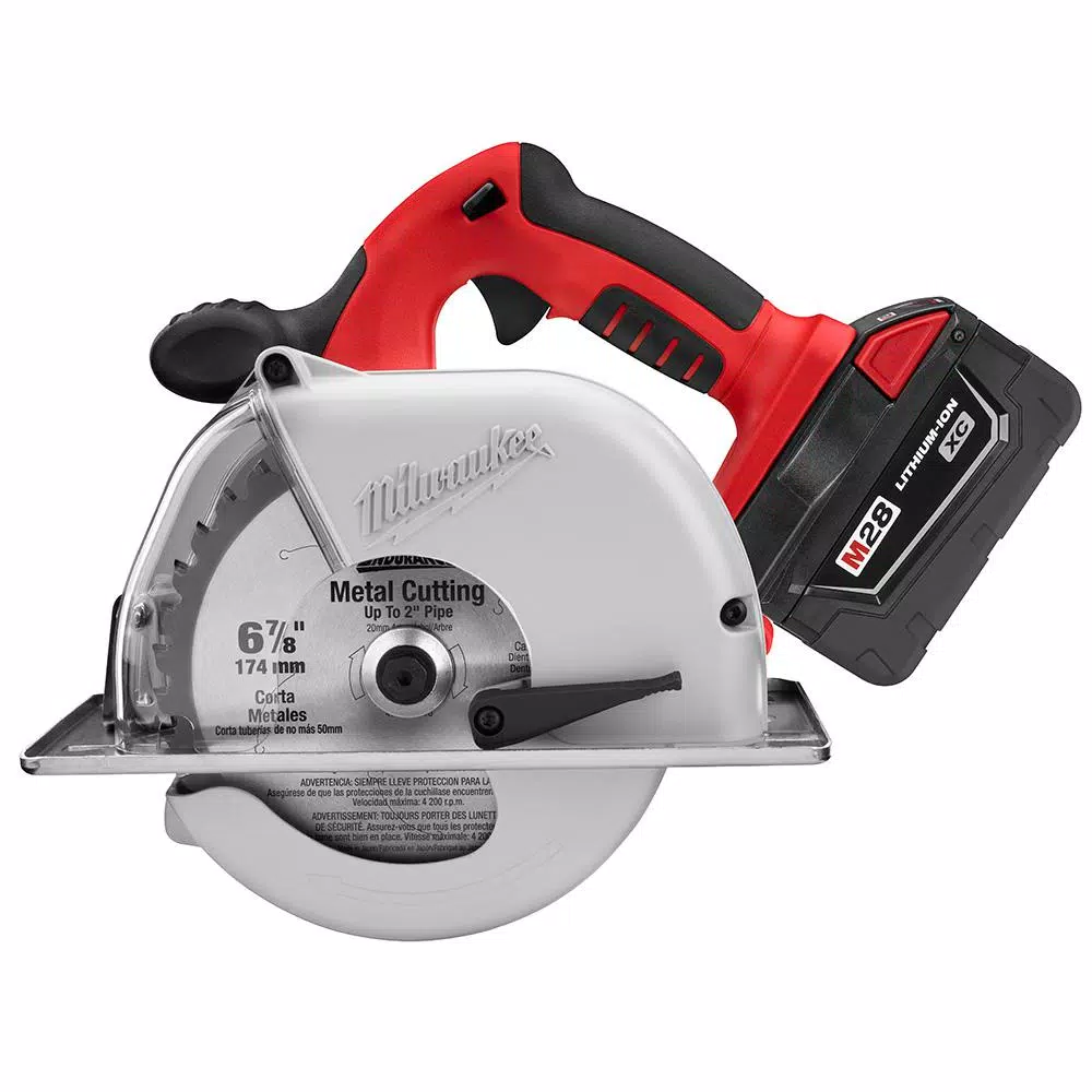 Milwaukee M28 28V Lithium-Ion 6-7/8 in. Metal Cutting Circular Saw (Tool Only)