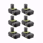 Ryobi 18V ONE+ 2.0 Ah Compact Lithium-Ion Battery (6-Pack) thumbnail 1