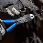 Klein Tools 9 in. Ironworker's Pliers for Heavy Duty Wire Twisting and Cutting thumbnail 4