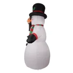 JOYDECOR 8 ft. Pre-Lit LED Snowman Christmas Inflatable with Board for Outdoor Holiday Decor thumbnail 9