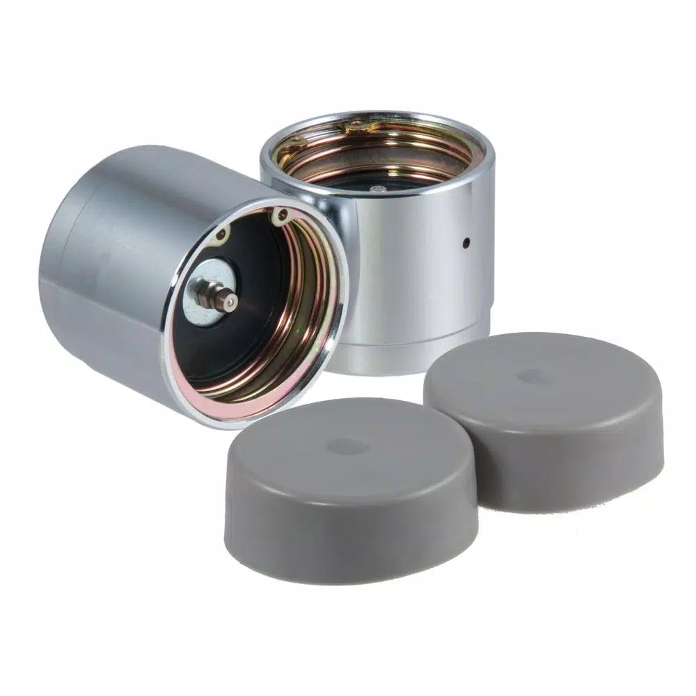CURT 2.32" Bearing Protectors & Covers, 2-Pack