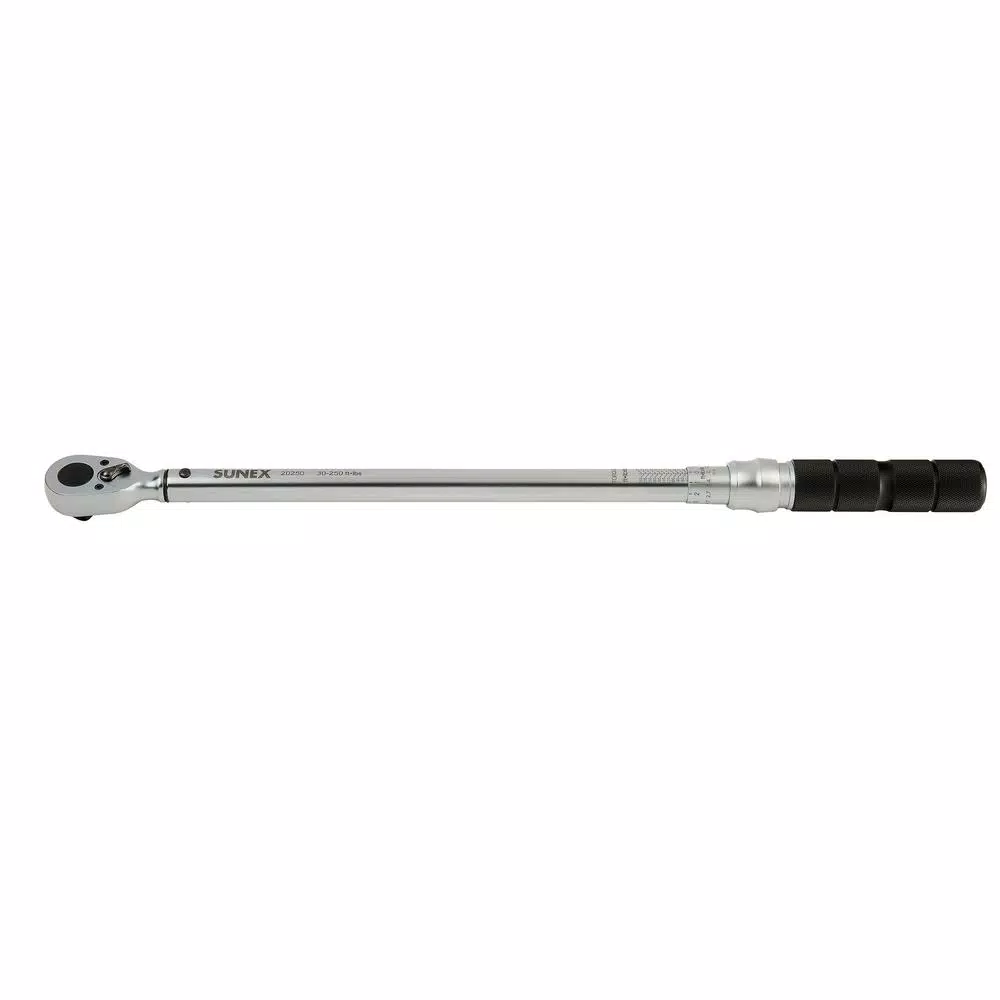 SUNEX TOOLS Sunex 20250 1/2 in. Drive 48T Torque Wrench, 30-250 ft.-lbs.