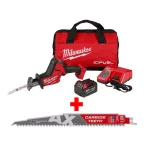 Milwaukee M18 FUEL 18V Brushless Cordless HACKZALL Reciprocating Saw Kit with 5.0 Ah Battery & Charger thumbnail 1