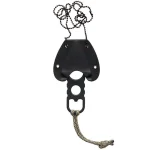 Camillus Heater Boot Neck Knife, 440 Stainless Steel Double Edge Dagger with Bottle Opener thumbnail 2