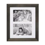 Kate and Laurel Bordeaux Charcoal Gray Wood Gallery Wall Picture Frame Set, 10-Piece thumbnail 4
