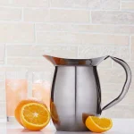 Old Dutch Gunmetal Stainless Steel Water Pitcher, 2 Qt. (64 fl. oz.) thumbnail 2