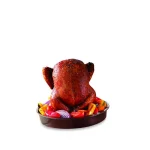 Nordic Ware Beer Can Chicken Aluminum Roasting Pan & Vertical Poultry Roaster Set thumbnail 2