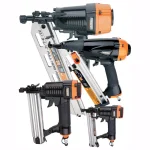 Freeman 4-Piece Pneumatic Framing, Finishing, Brad Nailer and Stapler Combo Kit with Canvas Bag thumbnail 1