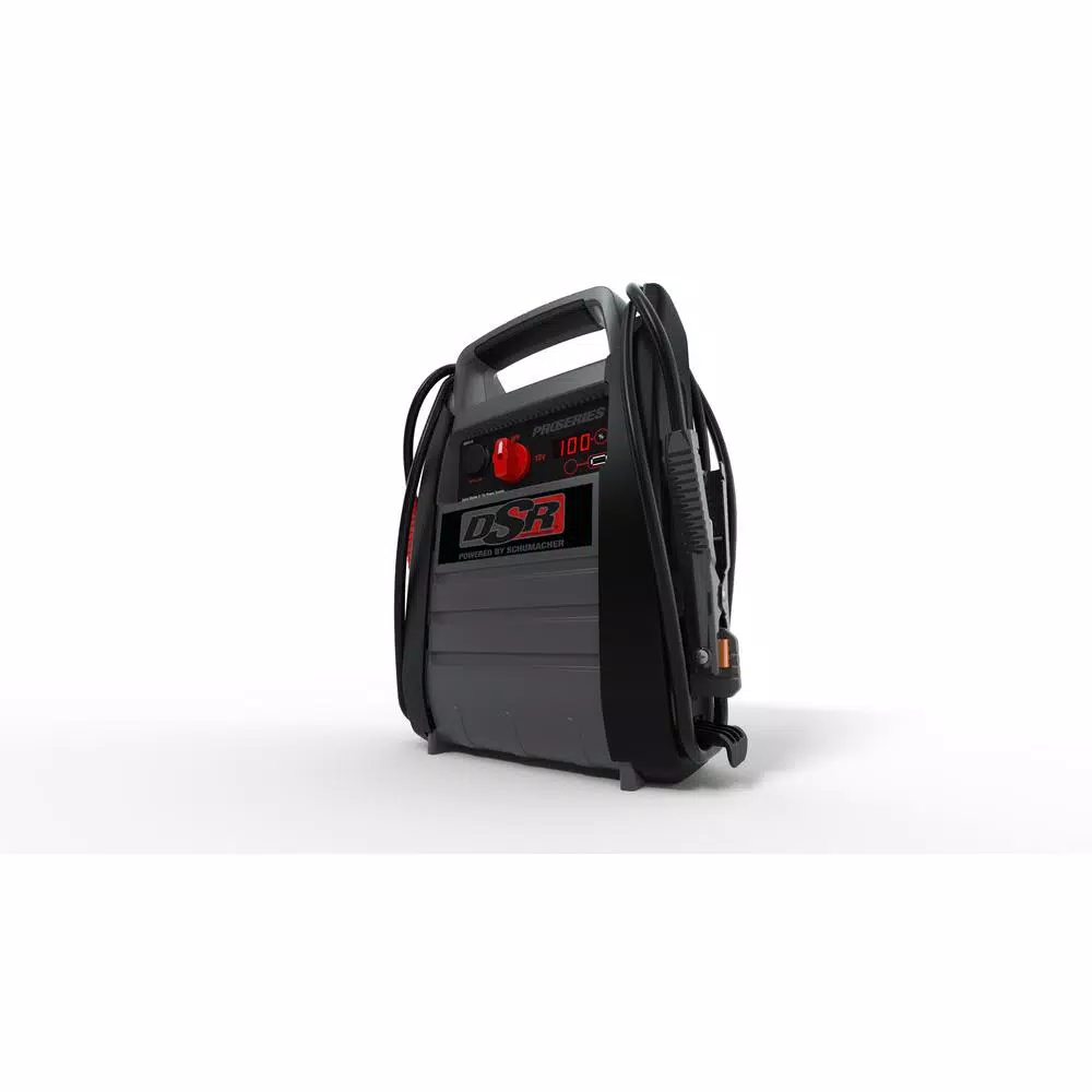 Schumacher ProSeries DSR114 12V Jump Starter, 525 Peak Amps, USB & DC Power