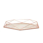 Umbra Prisma Modern Copper Wall Mirror, Metal and Glass Accent Mirror thumbnail 4
