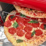 Nostalgia Retro 1500W 12-Slice Convection Toaster Oven with Timer - Retro Red thumbnail 6