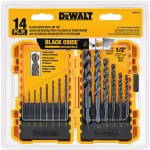 DEWALT 4-1/2 in. Metal & Stainless Cutting Wheel (10-Pack) and 14-Piece Black Oxide Drill Bit Set thumbnail 4