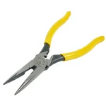 Klein Tools 8 in. Heavy Duty Long Nose Side Cutting Crimping Pliers thumbnail 5