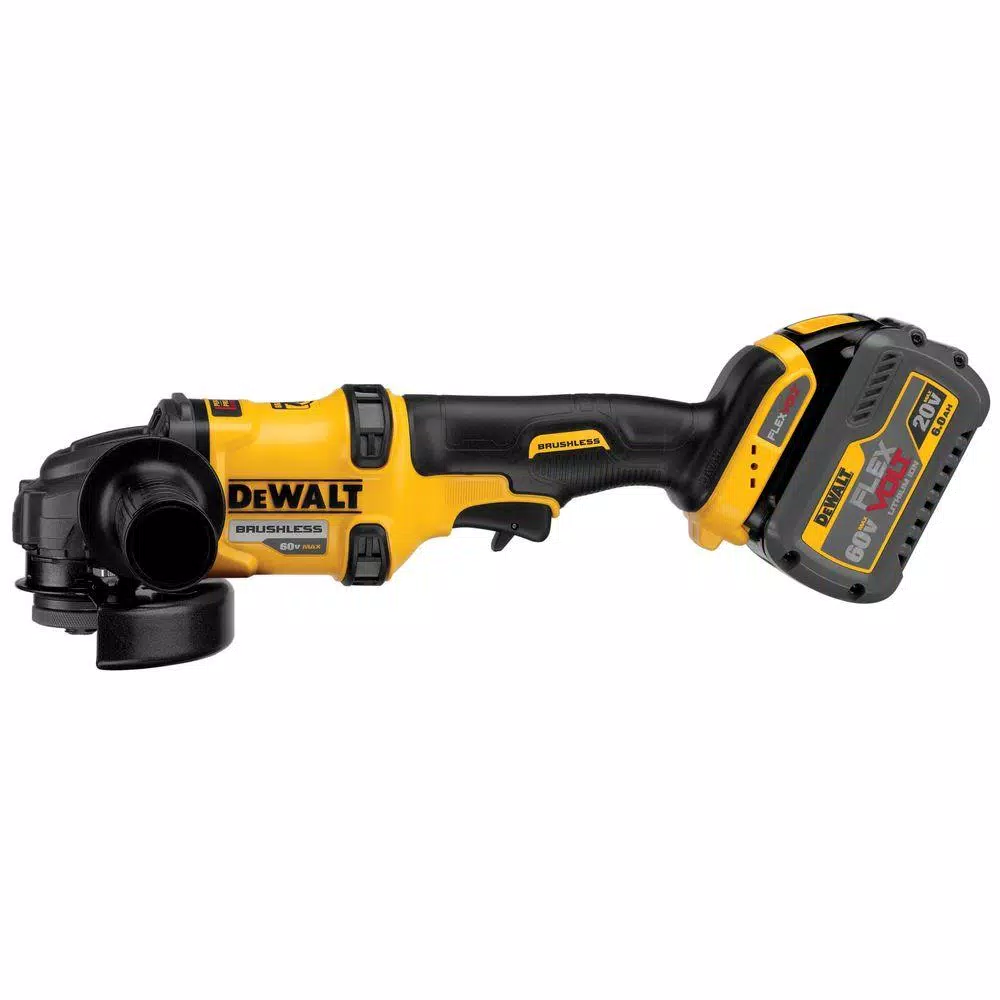 DEWALT FLEXVOLT 60V MAX Brushless 4-1/2 in. to 6 in. Angle Grinder Kit with Kickback Brake
