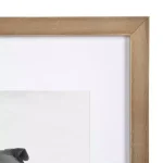 DesignOvation Design Ovation Gallery Wood Picture Frame Set, Rustic Brown, Set of 2 (Matted to 11x14 in.) thumbnail 4