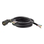 CURT 8' Replacement 7-Way RV Blade Harness (Trailer Side) - Male End Connector thumbnail 5