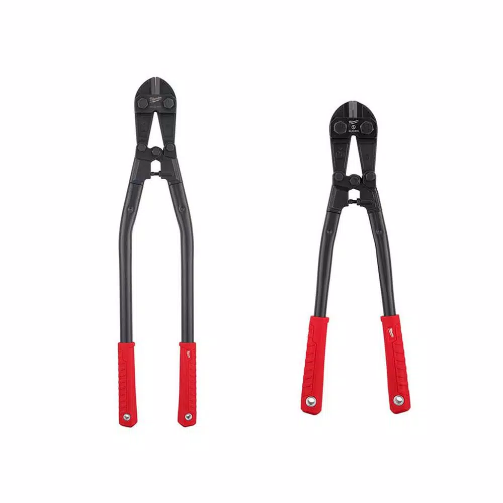 Milwaukee 2-Piece Bolt Cutter Set, 30 in. and 18 in. with Forged Steel Blades